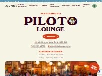Website Screenshot Piloto Lounge