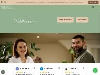 Website Screenshot Everwell Chiropractic