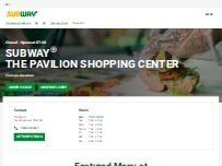 Website Screenshot Subway