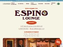 Website Screenshot Espino Lounge