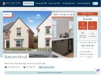 Website Screenshot David Wilson Homes - Barum Knoll