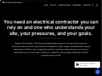 Website Screenshot CHIL Electrical & Renewables