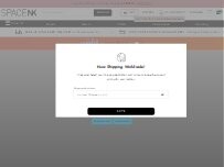Website Screenshot Space NK Oxford Circus