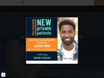 Website Screenshot Bourne End Dental- Wooburn Green