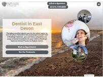 Website Screenshot Budleigh Salterton Dental Practice