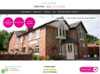 Website Screenshot Dental Solutions Warrington