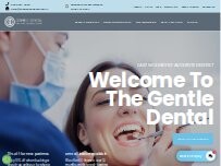 Website Screenshot Gentle Dental Implant and Cosmetic Centre
