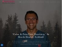 Website Screenshot Heath Dental