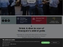 Website Screenshot Old Doctor Butler's Head