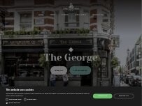 Website Screenshot The George
