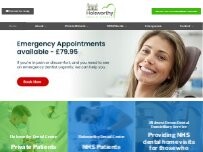 Website Screenshot Holsworthy NHS Dental Care