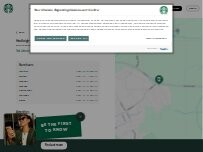 Website Screenshot Starbucks