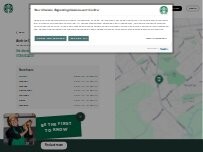 Website Screenshot Starbucks
