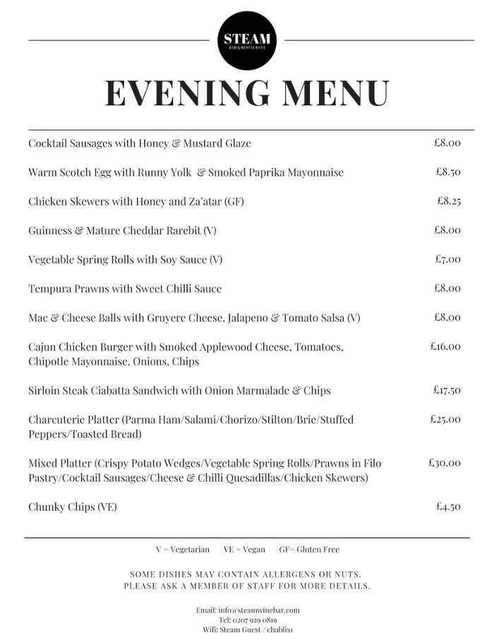 Images Steam Wine Bar