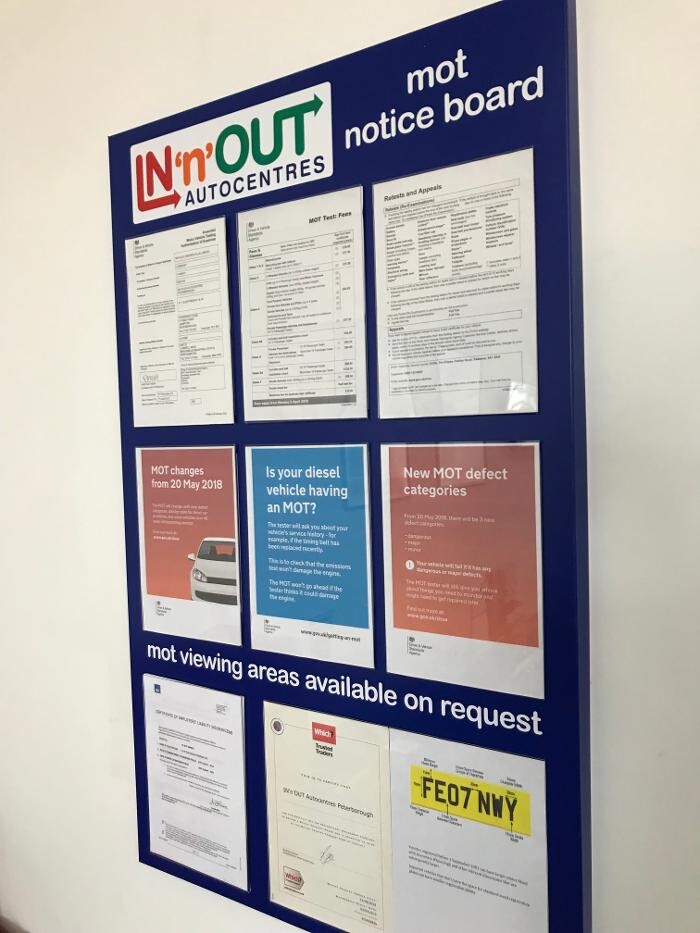 Images IN'n'OUT Autocentres Peterborough