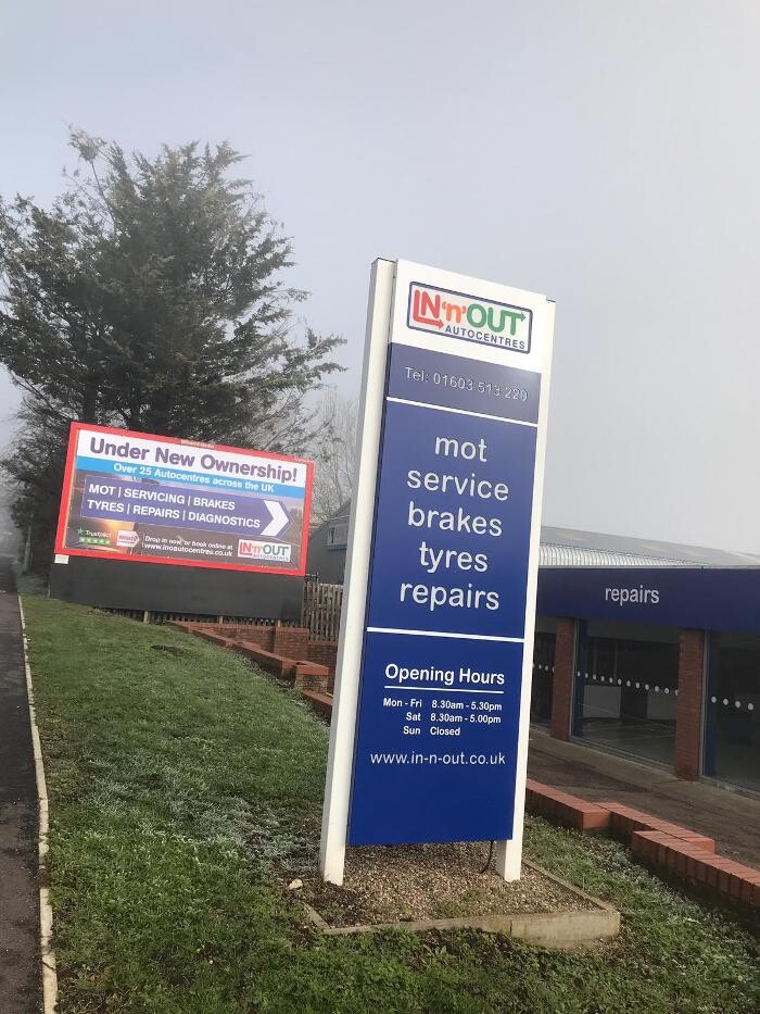 Images IN'n'OUT Autocentres Norwich