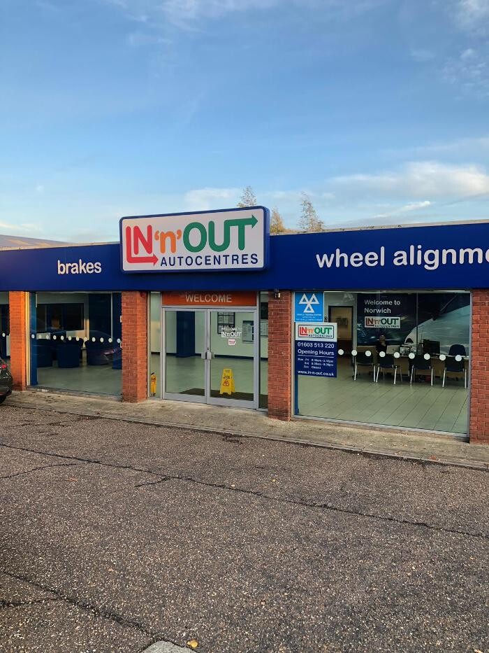 Images IN'n'OUT Autocentres Norwich
