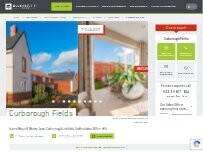Website Screenshot Barratt Homes - Curborough Fields