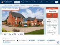 Website Screenshot David Wilson Homes - Curborough Fields