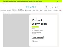 Website Screenshot Primark