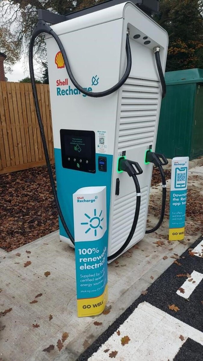 Images Shell Recharge Charging Station