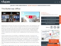 Website Screenshot Aspire Estate & Letting Agents Battersea