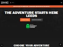 Website Screenshot Escape Hunt Leeds
