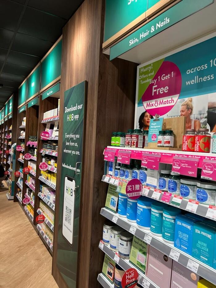 Images Holland & Barrett - Covent Garden
