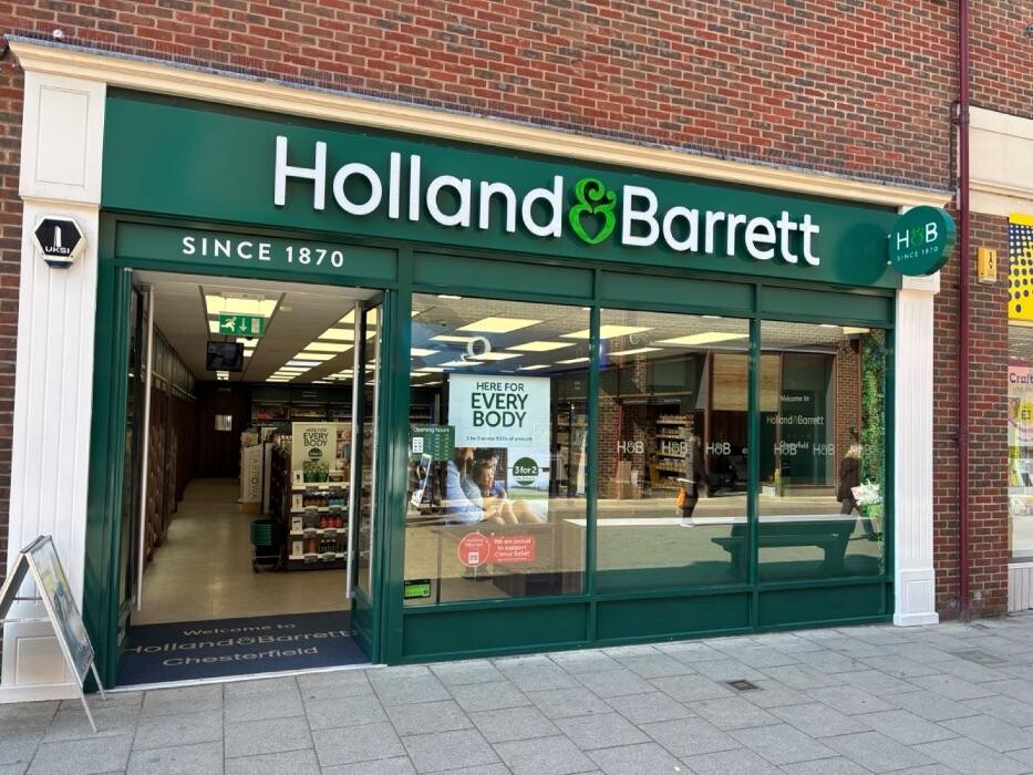 Images Holland & Barrett - Chesterfield