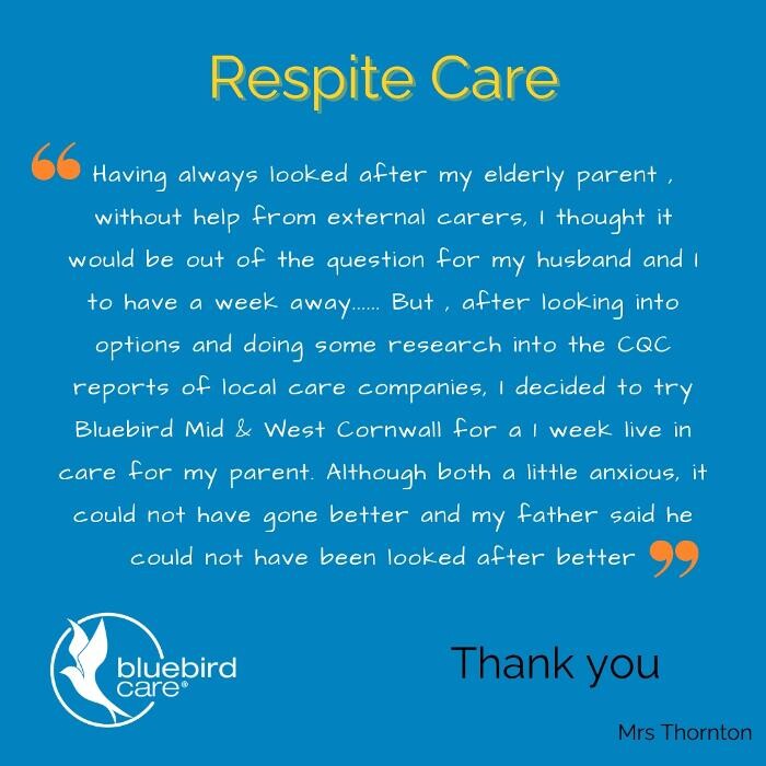 Images Bluebird Care Mid and West Cornwall