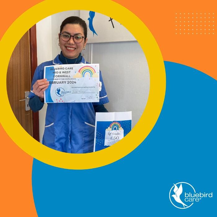 Images Bluebird Care Mid and West Cornwall