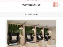Website Screenshot Townhouse Nail Salon, Wilmslow