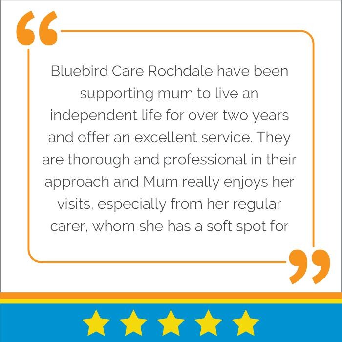 Images Bluebird Care Rochdale