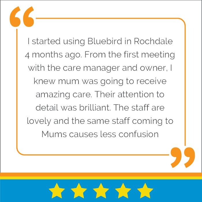 Images Bluebird Care Rochdale