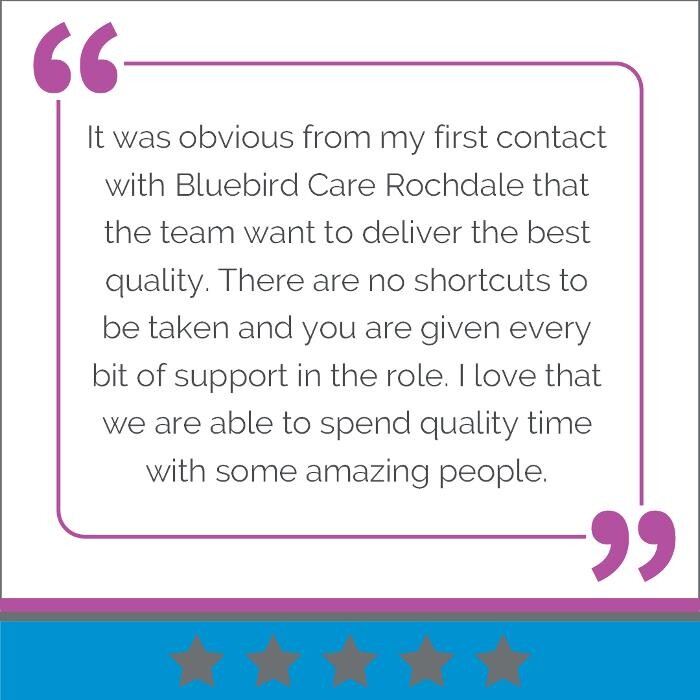 Images Bluebird Care Rochdale