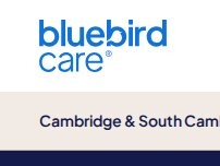 Website Screenshot Bluebird Care Cambridge & South Cambs