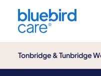 Website Screenshot Bluebird Care Tonbridge & Tunbridge Wells