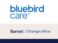 Website Screenshot Bluebird Care Barnet