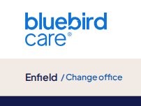 Website Screenshot Bluebird Care Enfield