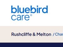 Website Screenshot Bluebird Care Rushcliffe & Melton