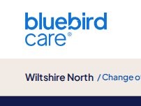 Website Screenshot Bluebird Care Wiltshire North