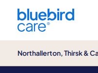 Website Screenshot Bluebird Care Northallerton, Thirsk and Catterick