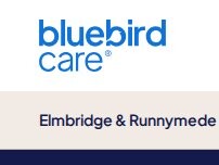 Website Screenshot Bluebird Care Elmbridge & Runnymede