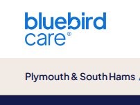 Website Screenshot Bluebird Care Plymouth & South Hams