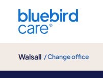 Website Screenshot Bluebird Care Walsall