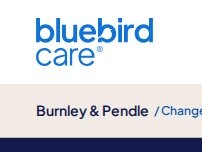 Website Screenshot Bluebird Care Burnley & Pendle