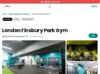 Website Screenshot PureGym London Finsbury Park