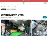 Website Screenshot PureGym London Acton | New Kit Just Landed