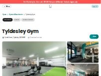 Website Screenshot PureGym Tyldesley