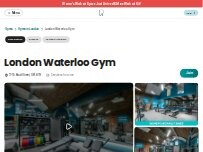 Website Screenshot PureGym London Waterloo - Women's Workout Space Just Landed!